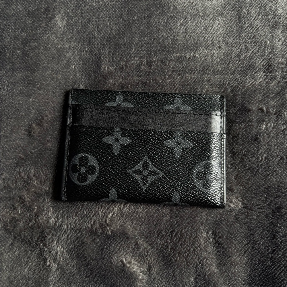 Louis Vuitton Black Card Holder Monogram